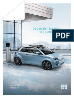 Preisliste Neuer Fiat 500e 02112020 PDF