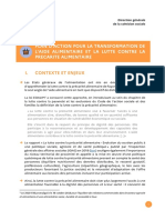 Plan Action Transformation Aide Alimentaire - Cocolupa PDF