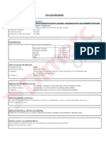 Hoja de Desinfectante Sapolio PDF