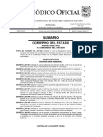 Decretos y Punto de Acuerdo del Congreso de Tamaulipas