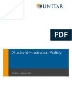 Student Financial Policy Guide