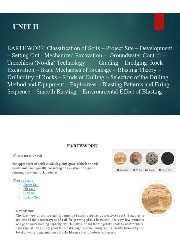 Classification-Of-Soil Unit 2 | PDF