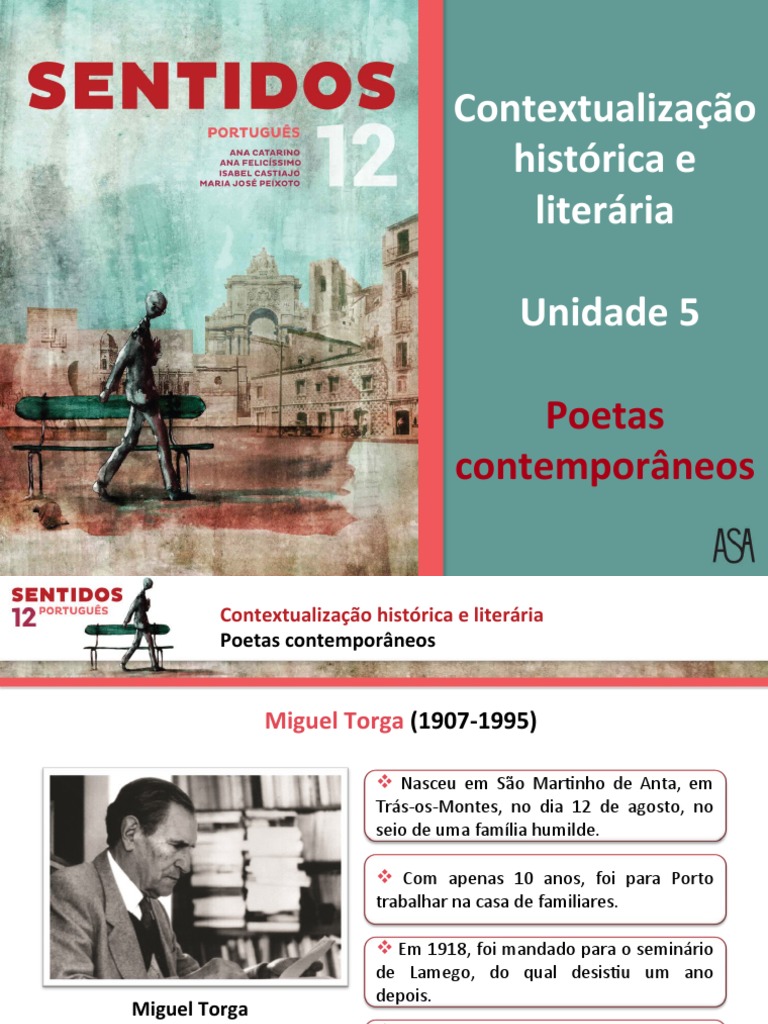 Contextualização Histórica e Literária (Poetas Contemporâneos) | PDF