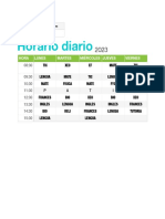 Horario PDF