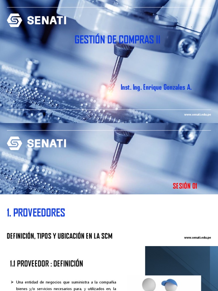 Proveedores en la Gestión de Compras II | PDF