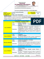 3C Cronograma de Evaluaciones Iii Momento Pedagógico PDF
