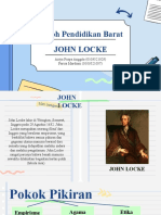 John Locke, Tokoh Pendidikan Barat