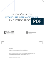 Estandares Internacionales Debido Proceso