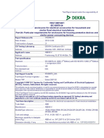 Mistral CB Certificering Dekra PDF