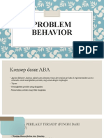 Problem Behavior