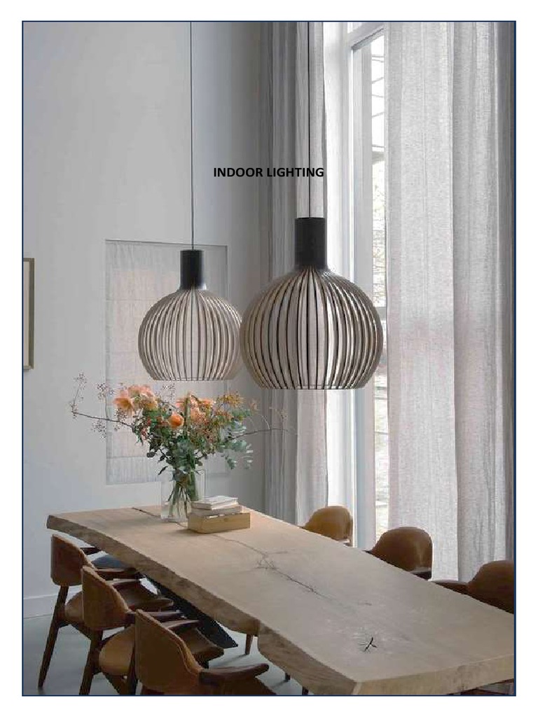 Indoor Lighting PDF | PDF | Lighting | Window