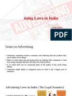 Advertising Laws in India