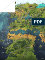 Pathfinder 2 Ed. Mapa de Golarion