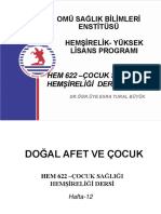 Doğal Afet Ve Çocuk PDF