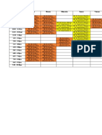 Horario II Sem. 2020