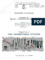 Chapitre - 2 Les - Assemblages - Filetes L3CM S5 2023 PDF