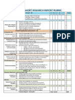 RUBRIC - EFFL1002 Final Report