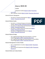 pLACEMENT Brochures 2018 TISS