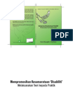 Mempromosi Kesamarataan Disabiliti DET Manual No 4 PDF