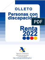 Renta 2022 Personas Discapacidad PDF