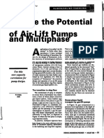 Potential of Air Lift Pumps
