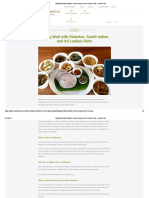 Eating Well With Diabetes - South Indian and Sri Lankan Diets - Unlock Food PDF