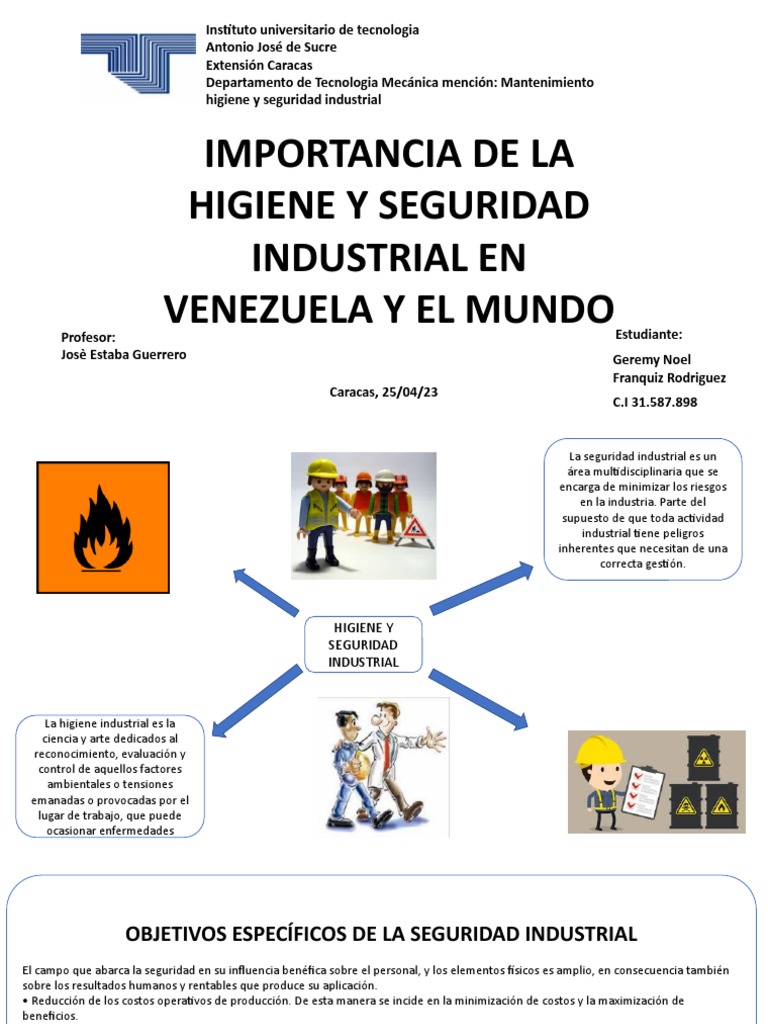Importancia de la Higiene y Seguridad Industrial | PDF | Valores | Higiene