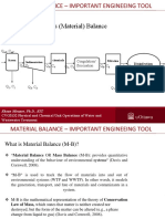 CVG 3132-Lecture 2 - Material Balance PDF