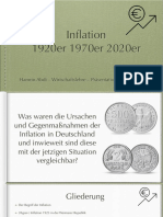 Wirtschaftslehre - Inflation PDF