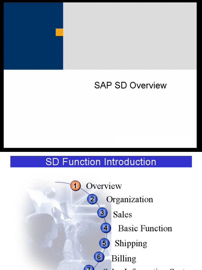 SAP - SD Overview | PDF