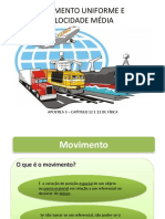 MOVIMENTO, MOVIMENTO UNIFORME E VELOCIDADE MÉDIA 8º Ano 2017 PDF