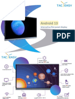 Android 13 Interactive Flat Panel Specification