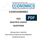 AQA MCQ Microeconomics Book 1