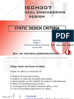 MECH307 - 2018-19 FALL - L05 - Static Design Criteria PDF