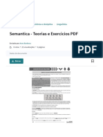 Semantica - Teorias e Exercicios PDF - PDF - Corpo de Fuzileiros Navais Dos Estados Unidos - Semântica PDF
