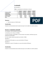 TD Contrôle de Gestion