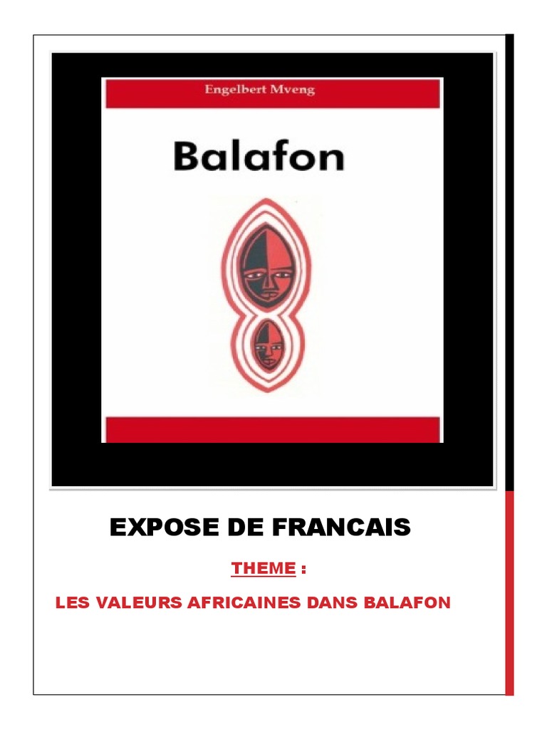 Expose de Francais Theme | PDF