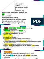 Imperativos y para Ordenar PDF