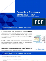 Conselhos Escolares Biênio 2023-2024