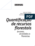 Quantificação de recursos florestais