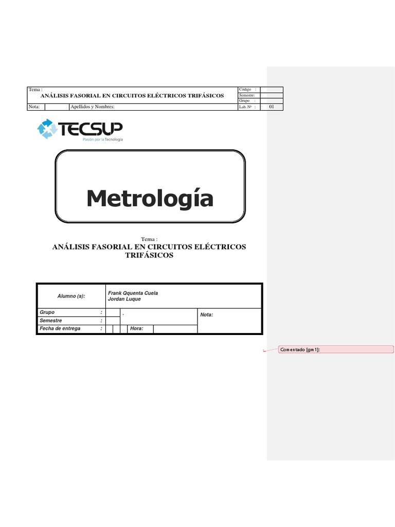 Análisis Fasorial en Circuitos Trifásicos | PDF
