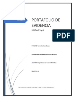 Portafolio de Evidencias de La Unidad No.5 y 6 PDF