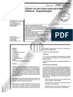 NBR 5349 - 97 - Cabos Nus de Cobre Mole para Fins Elétricos PDF