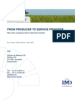 Imd - From Producer To Service Provider PDF