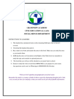 Civic Edu Notes Development Planning To Global Issues PDF