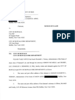 ARNO Notice of Claim Redacted