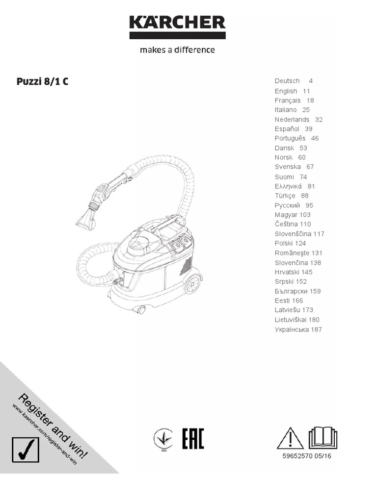2x Original Pumpe Gotec Für Kärcher Puzzi 100 200 8/1 10/1 10/2