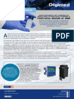 Monitoramento online de turbidez na saída dos filtros