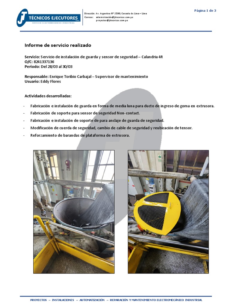 Informe de Instalación y Seguridad | PDF