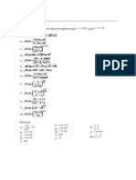 Exercicis - Limit - Infinit Amb Solució PDF